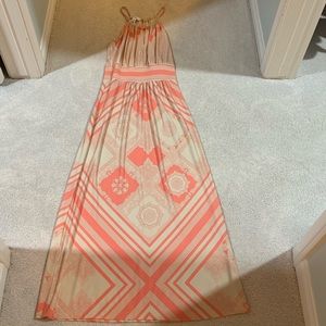 NWOT Nordstrom London Times Pink Nude Maxi